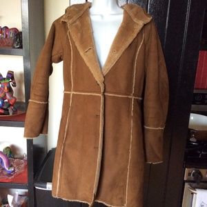 Esprit Shearling-Style Coat